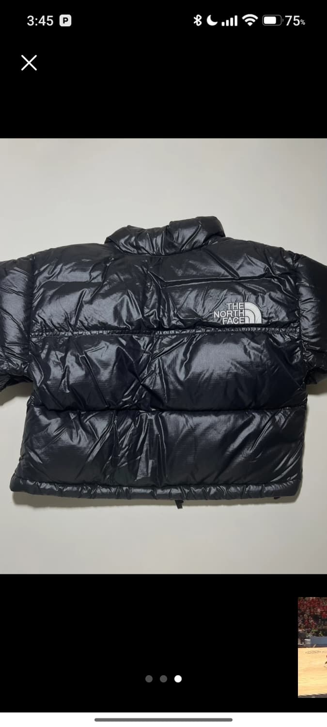 노스페이스 눕시 크롭 숏패딩S 상품이미지2