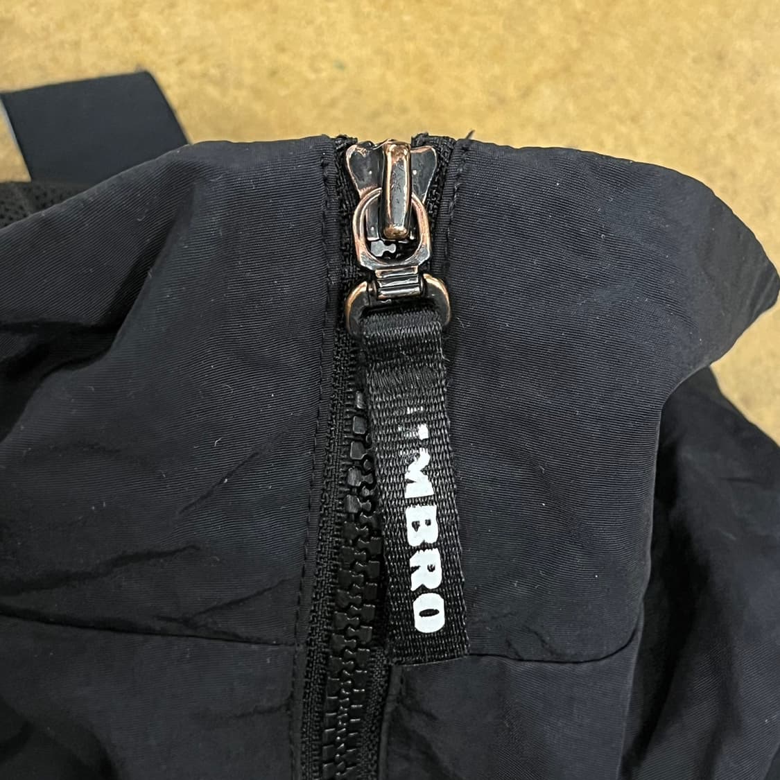 [정품/L] 엄브로 블랙 바람막이 점퍼 b14 상품이미지7