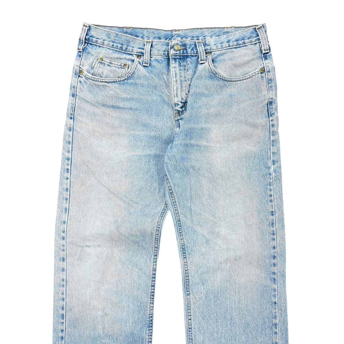 (36) 칼하트 B480 라이트 블루 트렌디셔널 데님 팬츠 상품이미지4