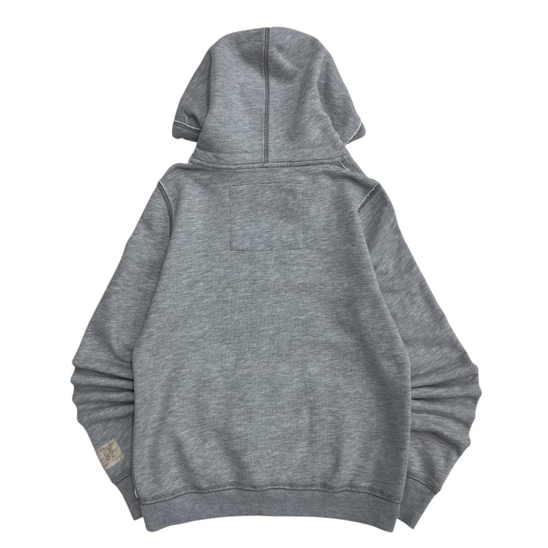 아베크롬비 딸기우유맛 센터로고 그레이 후드 L 상품이미지3