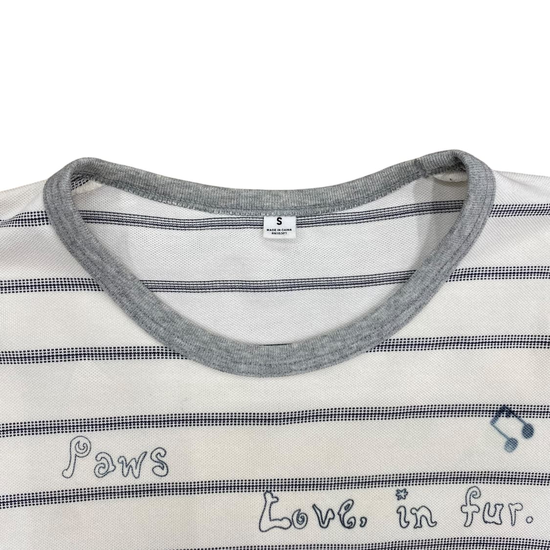 Stripe Ivory Top  상품이미지4