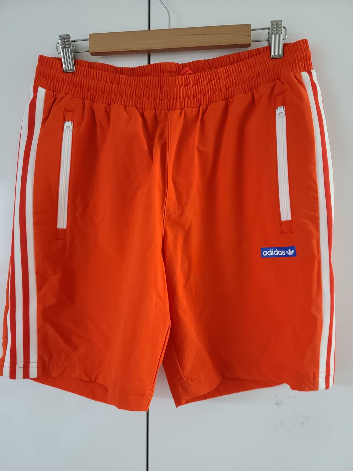 아디다스 삼선 반바지 주황색 105 상품이미지4