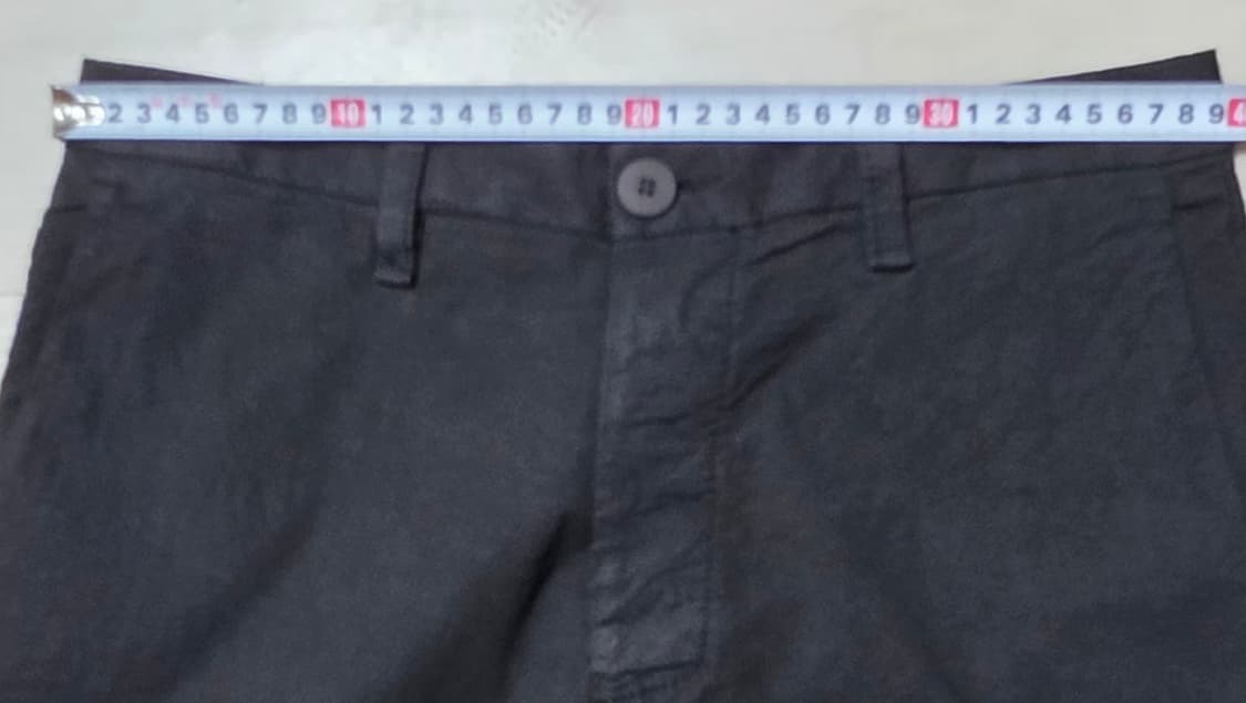 트렌짓 블랙 코튼펜츠  xs(30) 상품이미지5