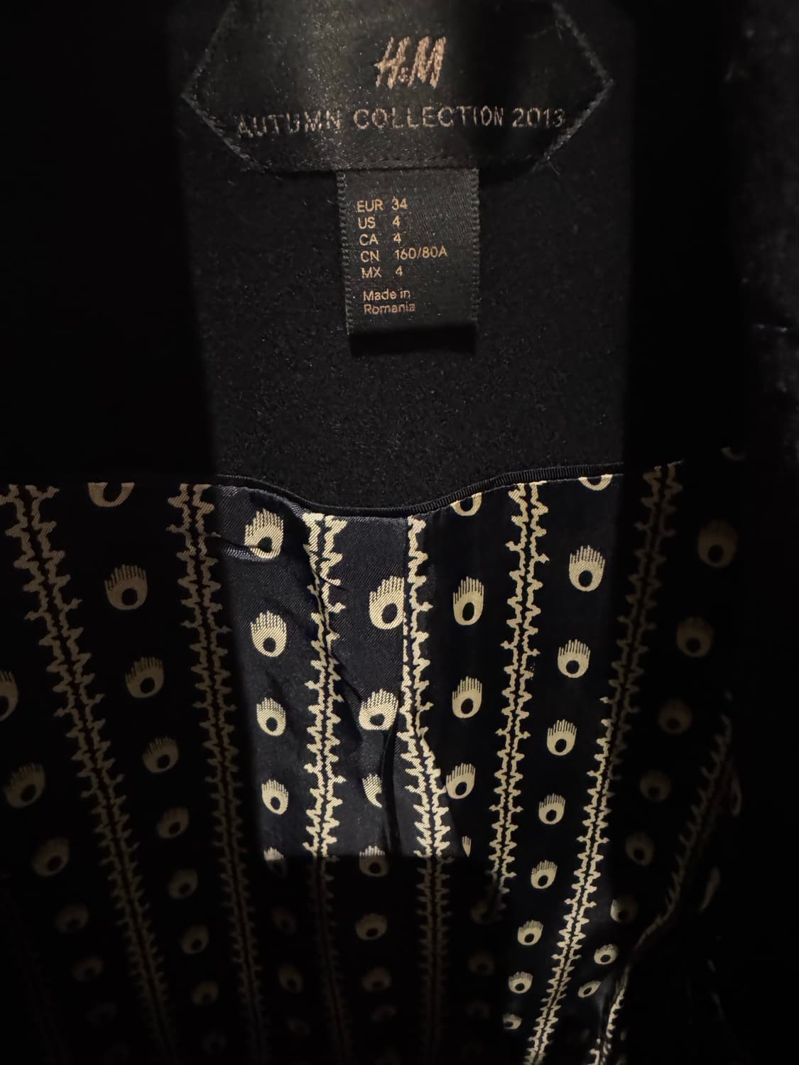 H&m 하프코트  상품이미지3