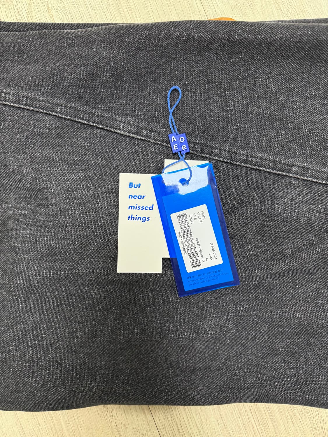 [XL] 아더에러 Sig SV Tag jeans 04 Noir 상품이미지7