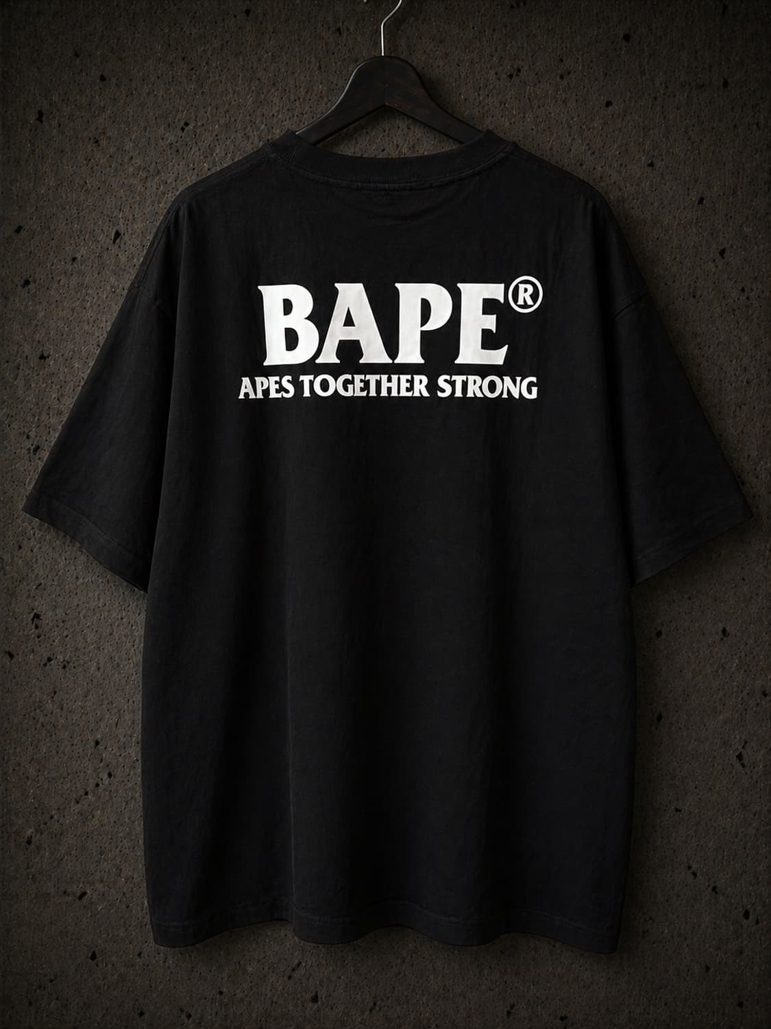 베이프 프랑켄슈타인 로고 릴렉스드 핏 상품이미지2