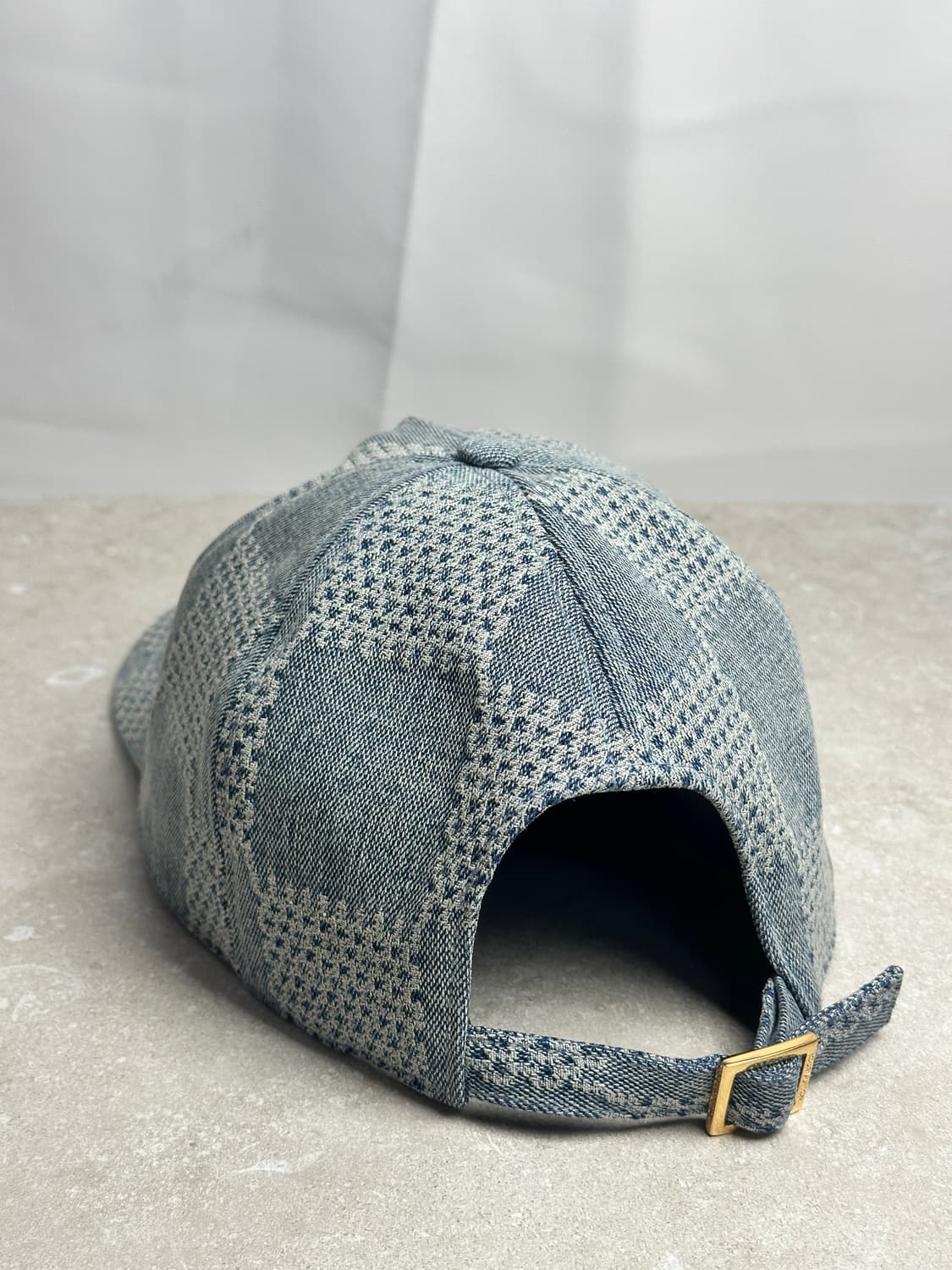 루이비통 데님 다미에 패치워크 캡   상품이미지2
