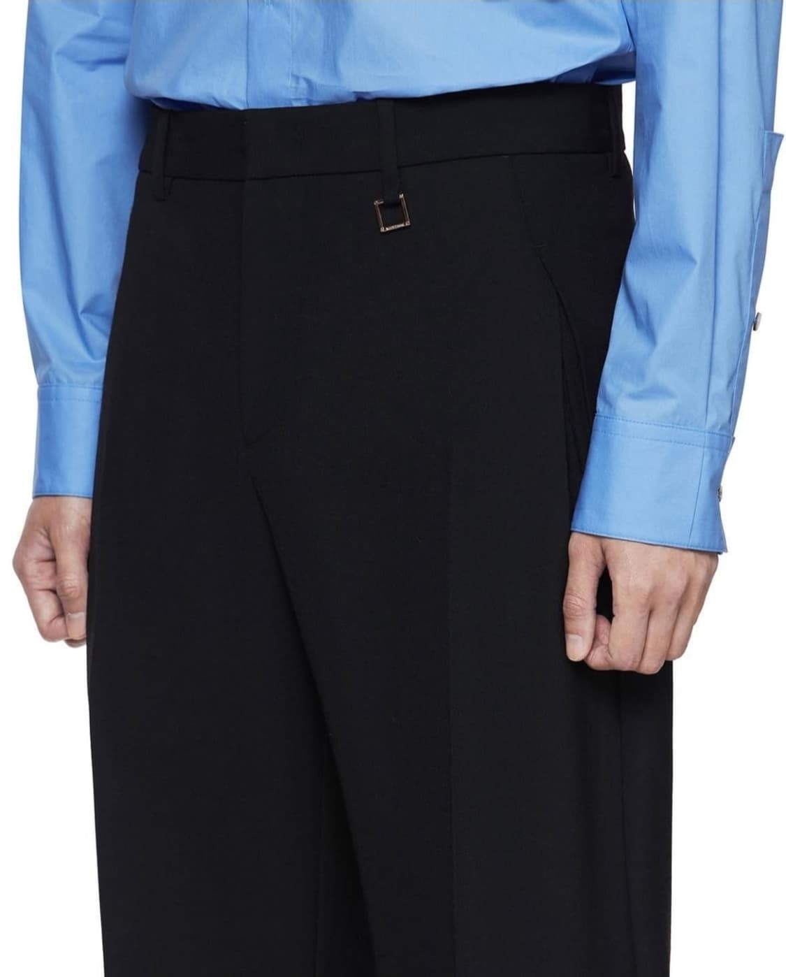 우영미 21FW 턴업 카브라팬츠 블랙 / 46 상품이미지2