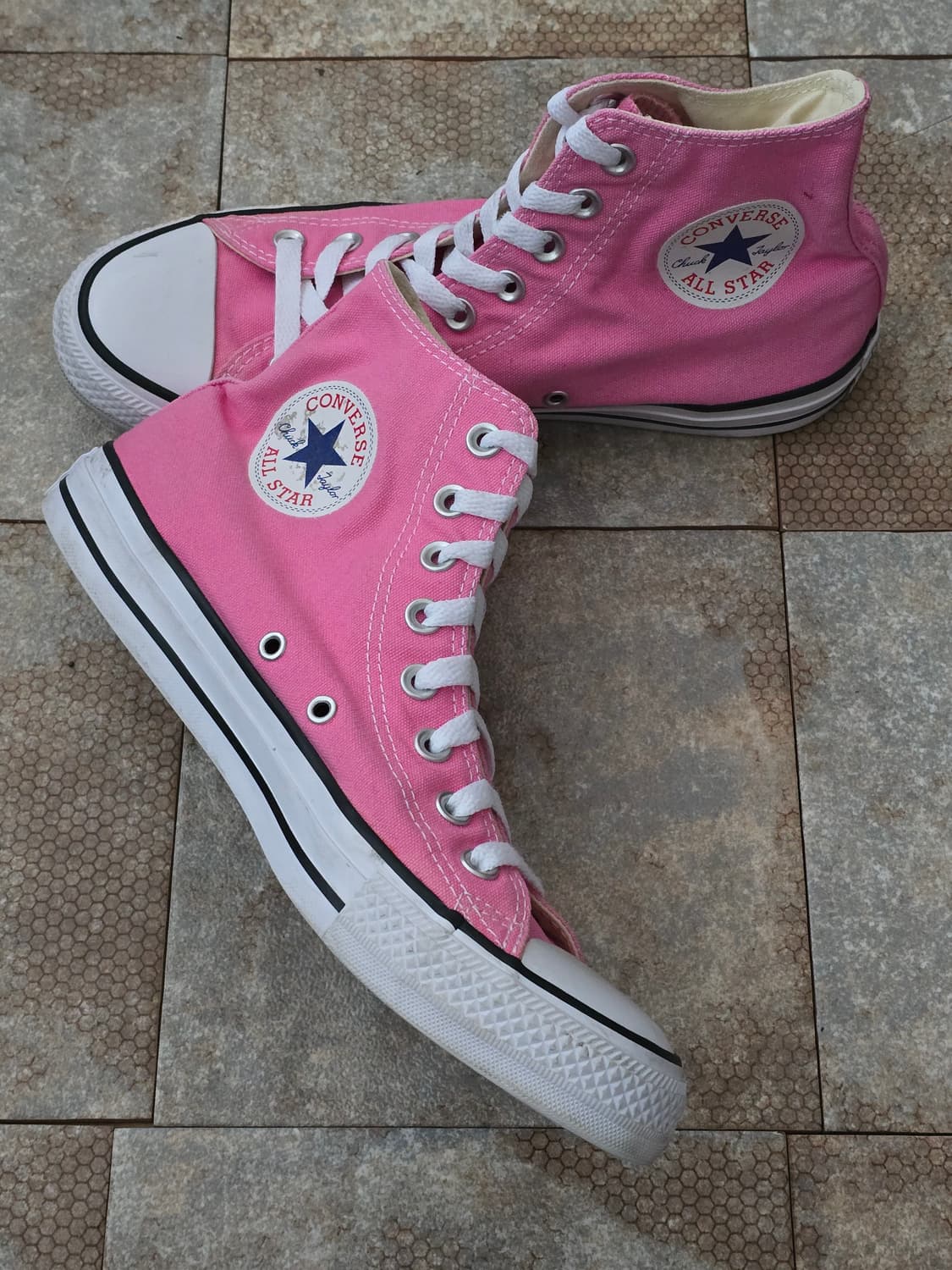 (260)컨버스 척테일러 올스타 하이 핑크 상품이미지5