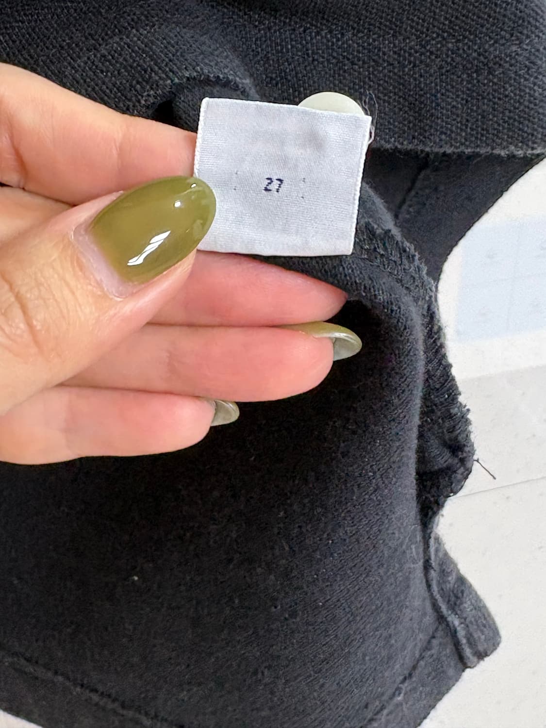 폴로 랄프로렌 빅포니 반팔 카라티 블랙 (M) 상품이미지6