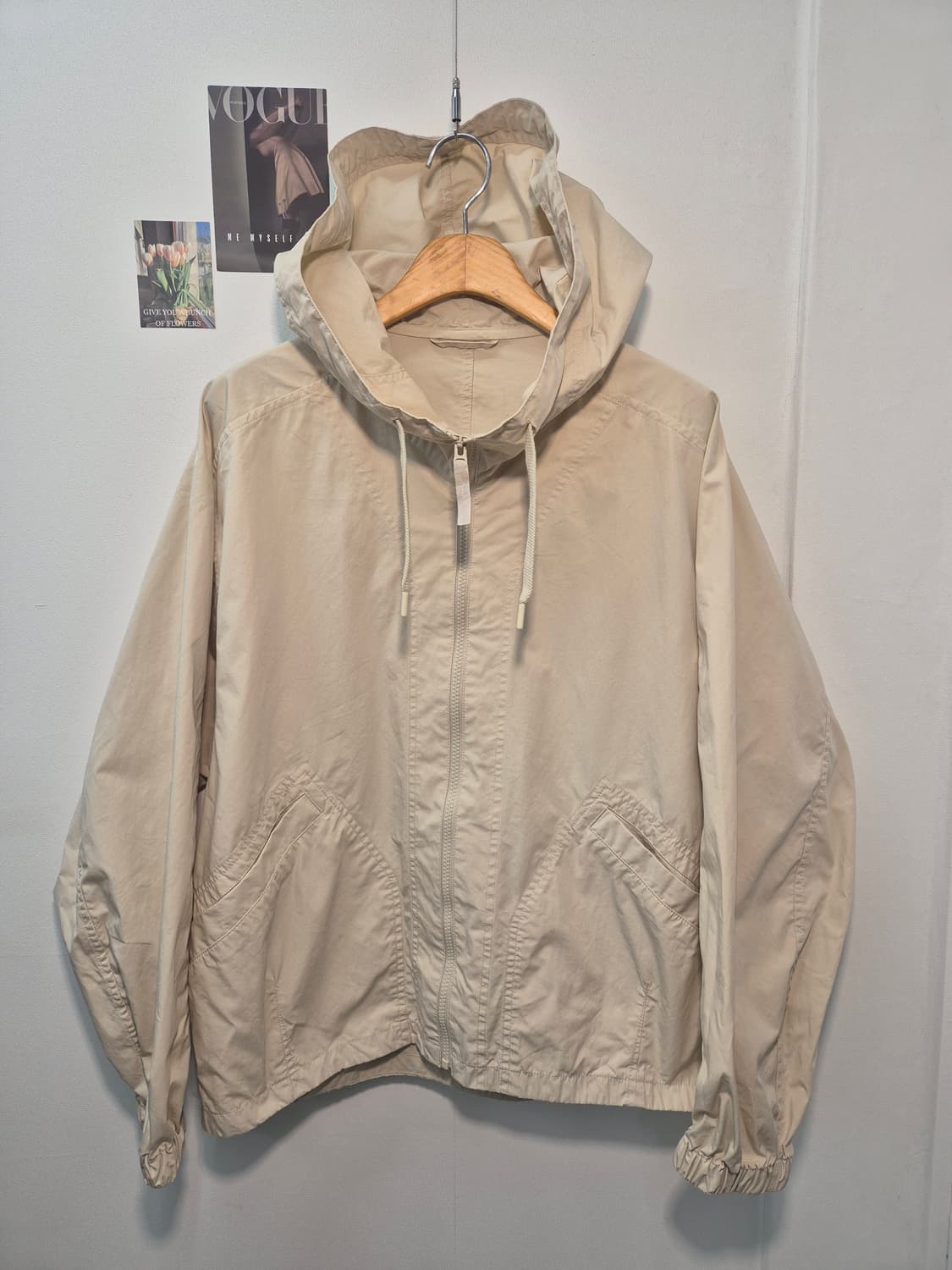 유니클로 U 오버사이즈 후드 블루종  L
사이즈  상품이미지1