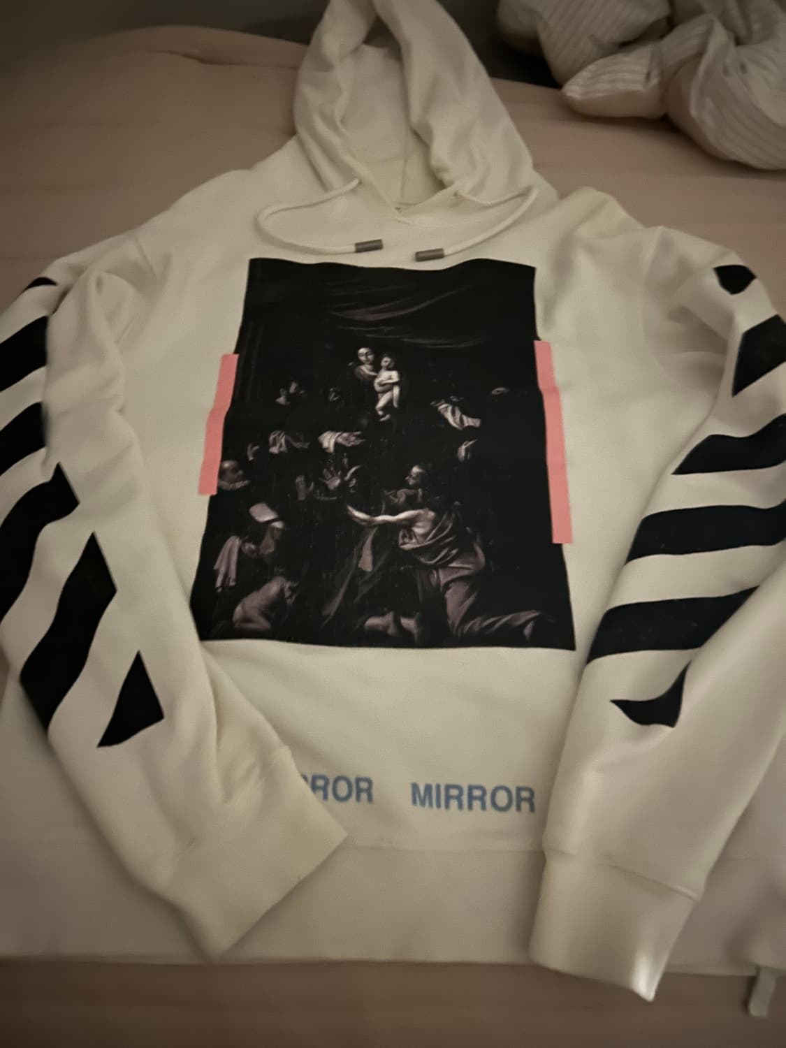 [M size] 오프화이트 카라바조 후드티 상품이미지2