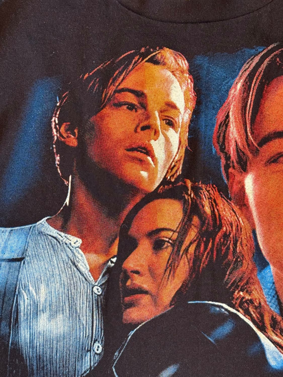 1998 타이타닉 무비 오리지널 프로모 빈티지 티셔츠 상품이미지3