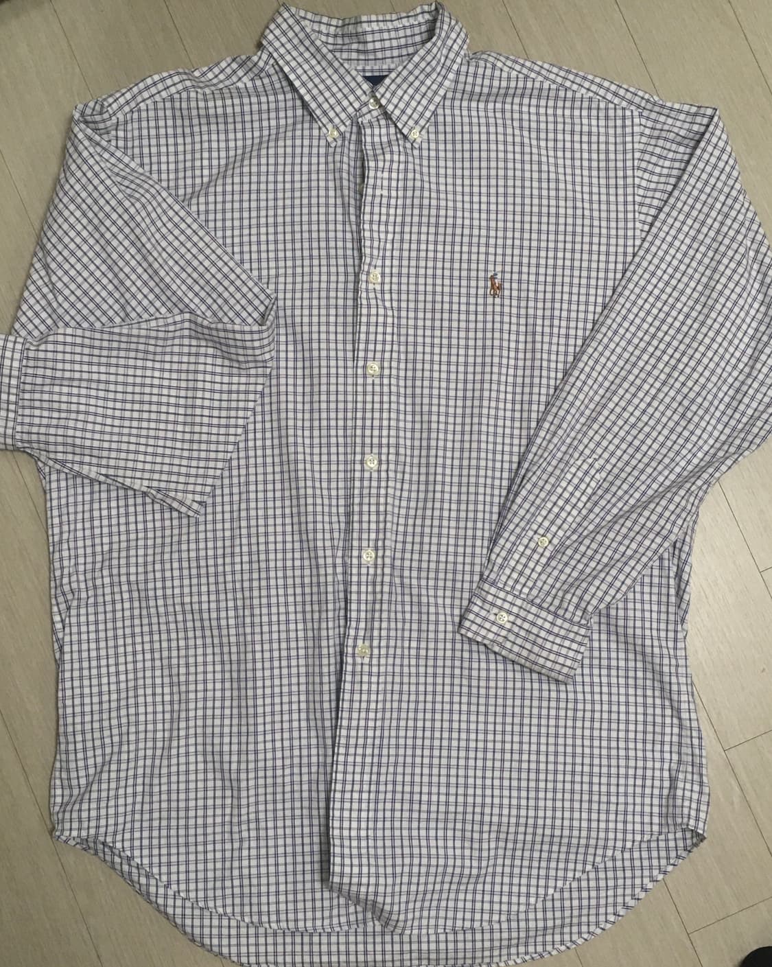 폴로 체크 셔츠 상품이미지1