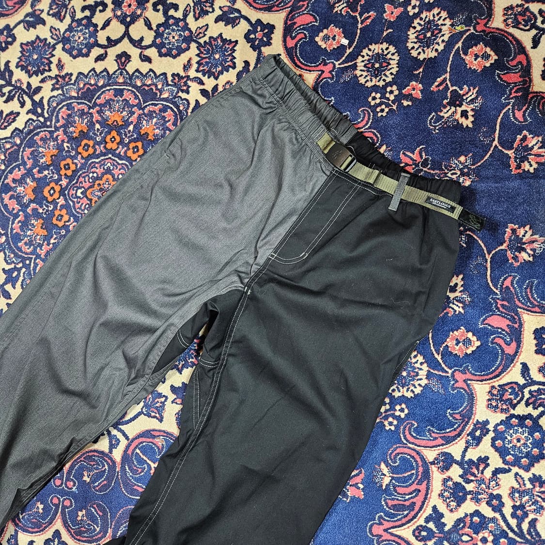 그라미치 x 이스트로그 투톤 블럭 팬츠 M size(30-32) 상품이미지2