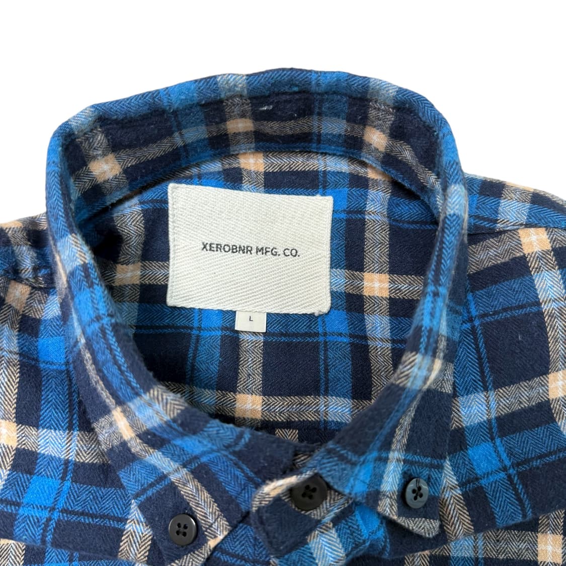 제로 체크 셔츠 상품이미지2