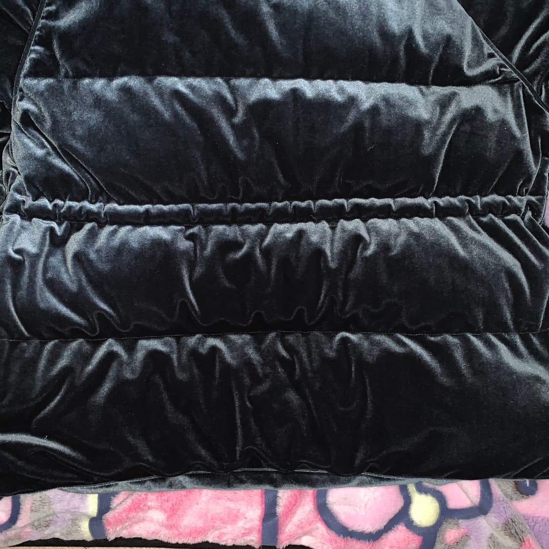 🎄쥬시꾸뛰르 딥그린 벨벳 갸루 y2k 패딩🎄 상품이미지3