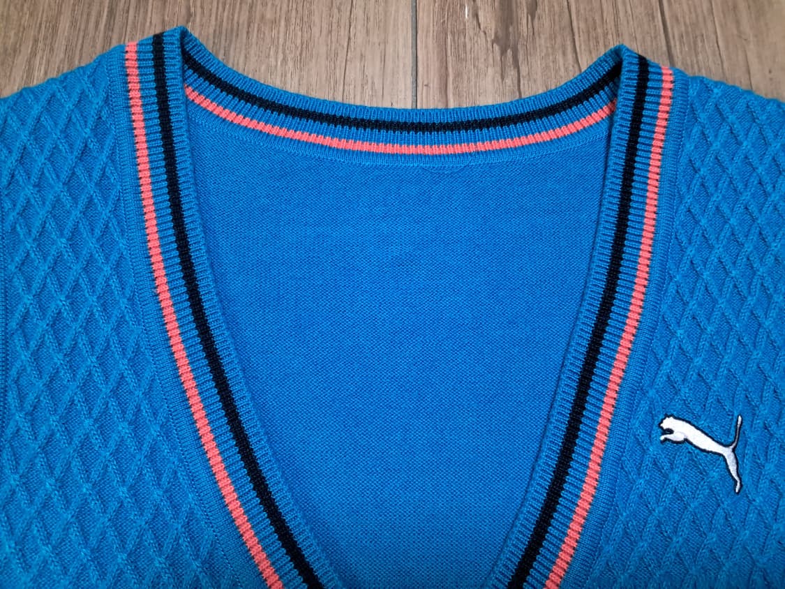 푸마 여성 니트 조끼 M 상품이미지5