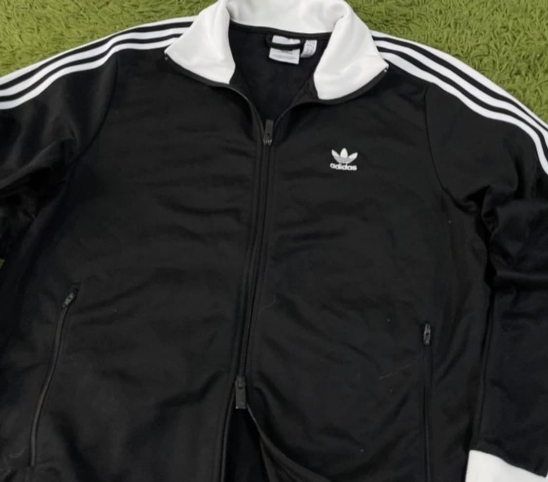 아디다스 베켄바우어 검흰 블랙 트랙탑 져지집업 105/XL 상품이미지2