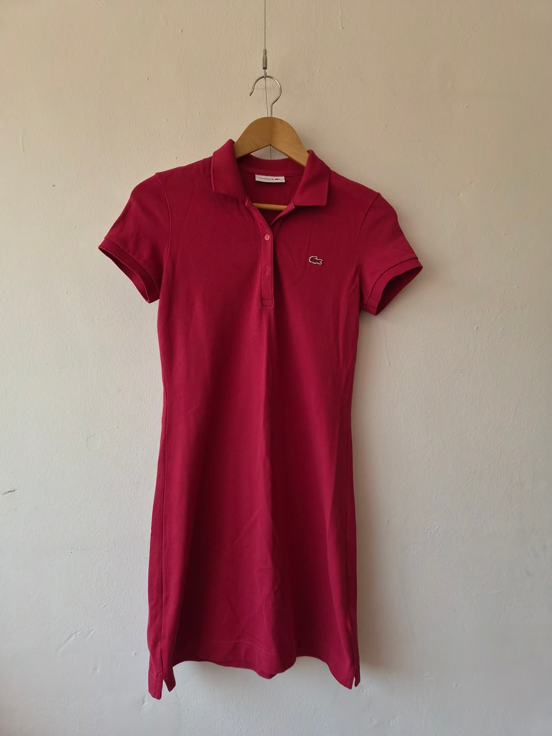 라코스테 여성 PK반팔원피스 36사이즈 상품이미지3