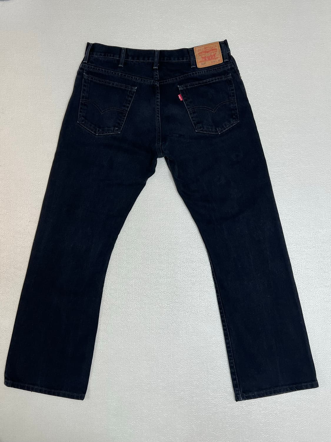 00sㅇ리바이스517 부츠컷 블랙진 36x32 상품이미지5