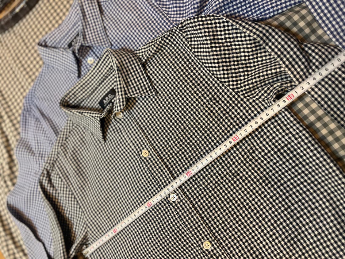 A.P.C  아페쎄 깅엄 헤비코튼 셔츠 XS 상품이미지6