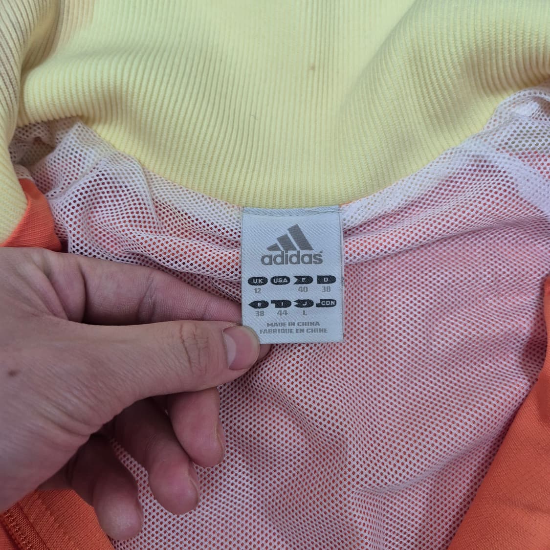 아디다스 삼선 사이드라인 배색 트랙탑 져지 L(100) 상품이미지6