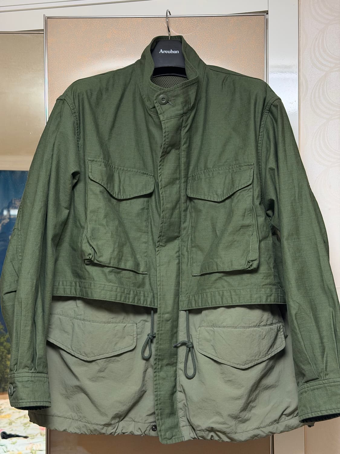 BEAMS 빔즈 M65 레이어드 자켓 (새상품) 상품이미지3