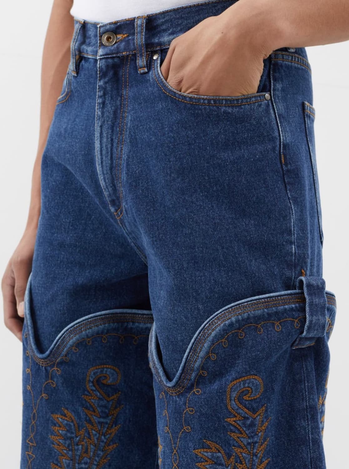 와이프로젝트 카우보이 커프진 상품이미지3