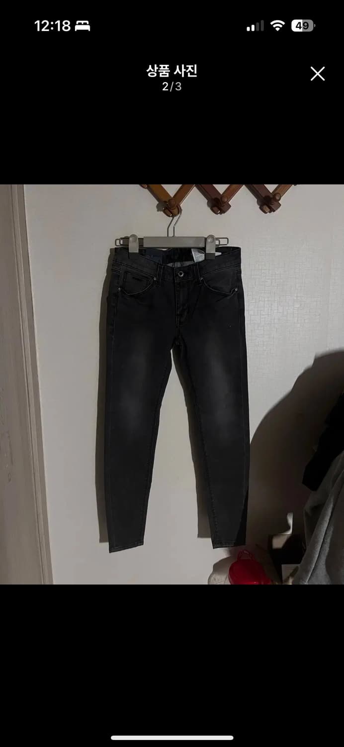 (새상품) 버커루 로우 스키니진 25  상품이미지2