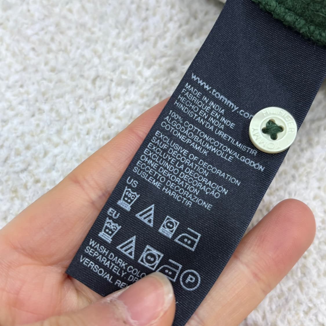 XS 타미힐피거 여성 반팔 카라 티셔츠 0319E 상품이미지4