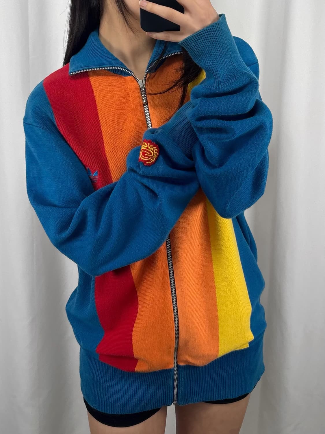 아디다스 니트 집업 자켓 상품이미지2