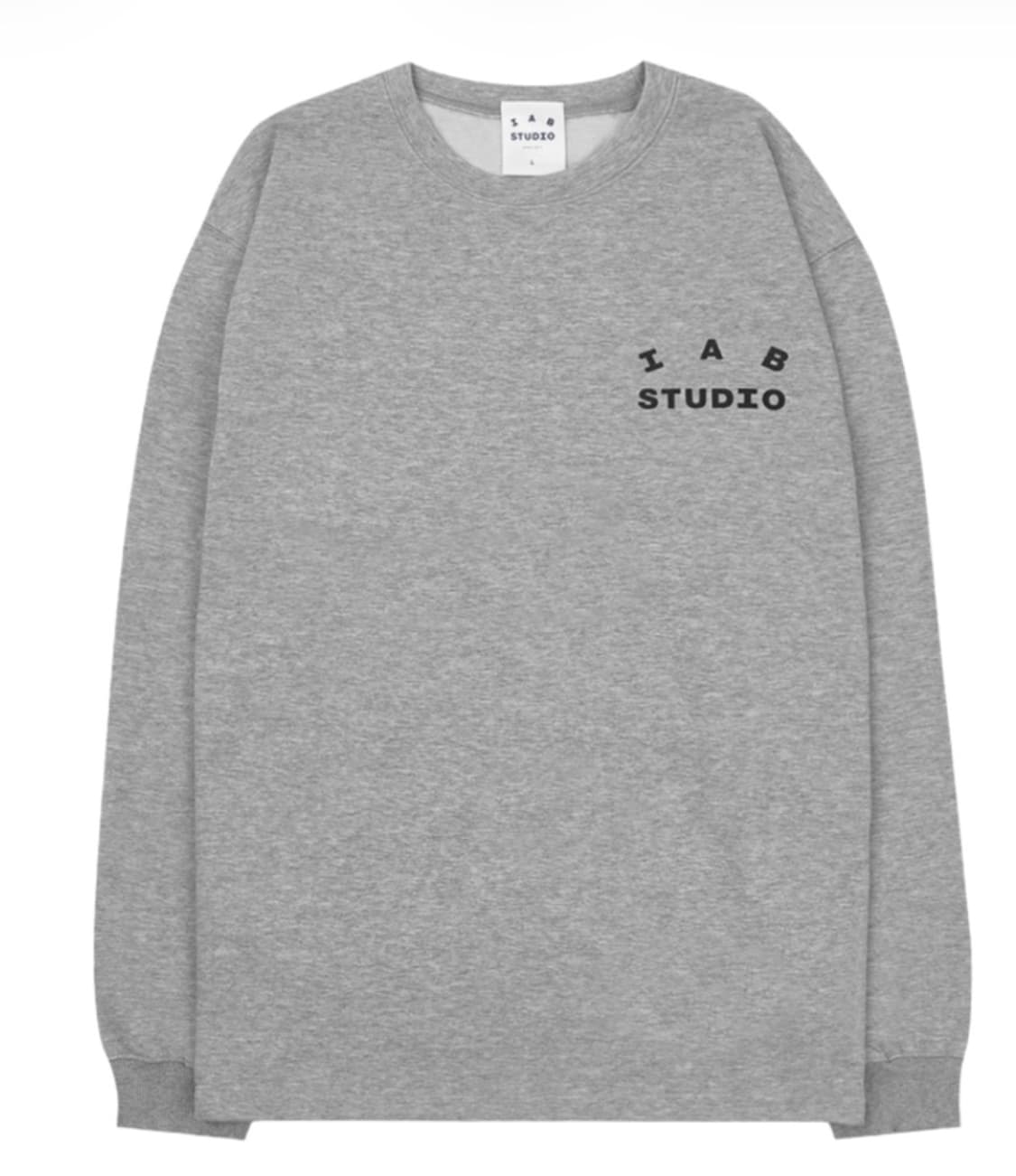 아이앱스튜디오 롱슬리브 그레이 상품이미지1