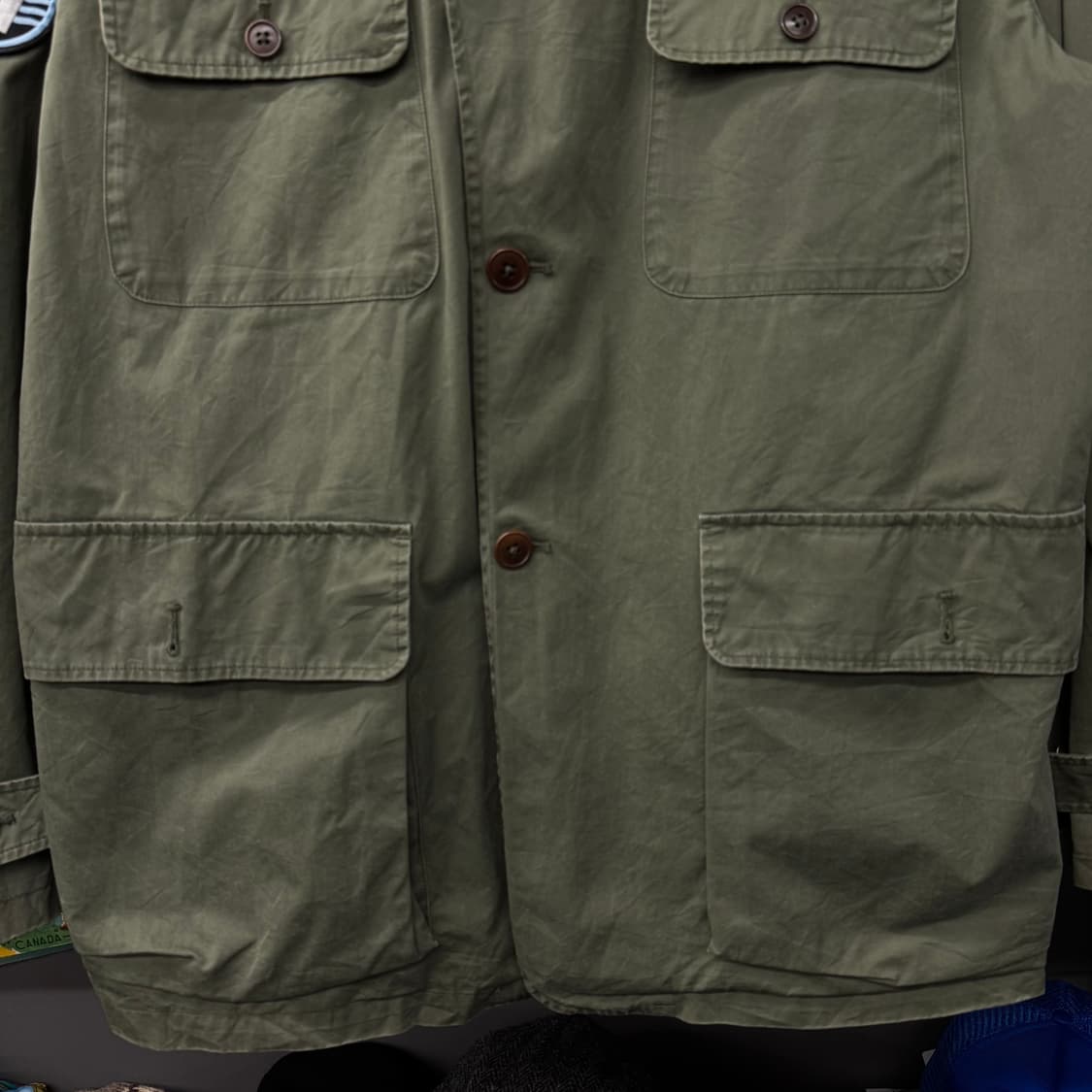 폴로 랄프로렌 밀리터리 복각 헌팅 퍼티그 초어 자켓 N245 상품이미지4