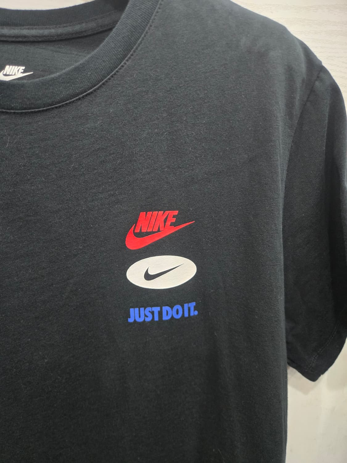 105,XL )) NIKE 나이키 저스트 두 잇 블랙 반팔티셔츠! 상품이미지2