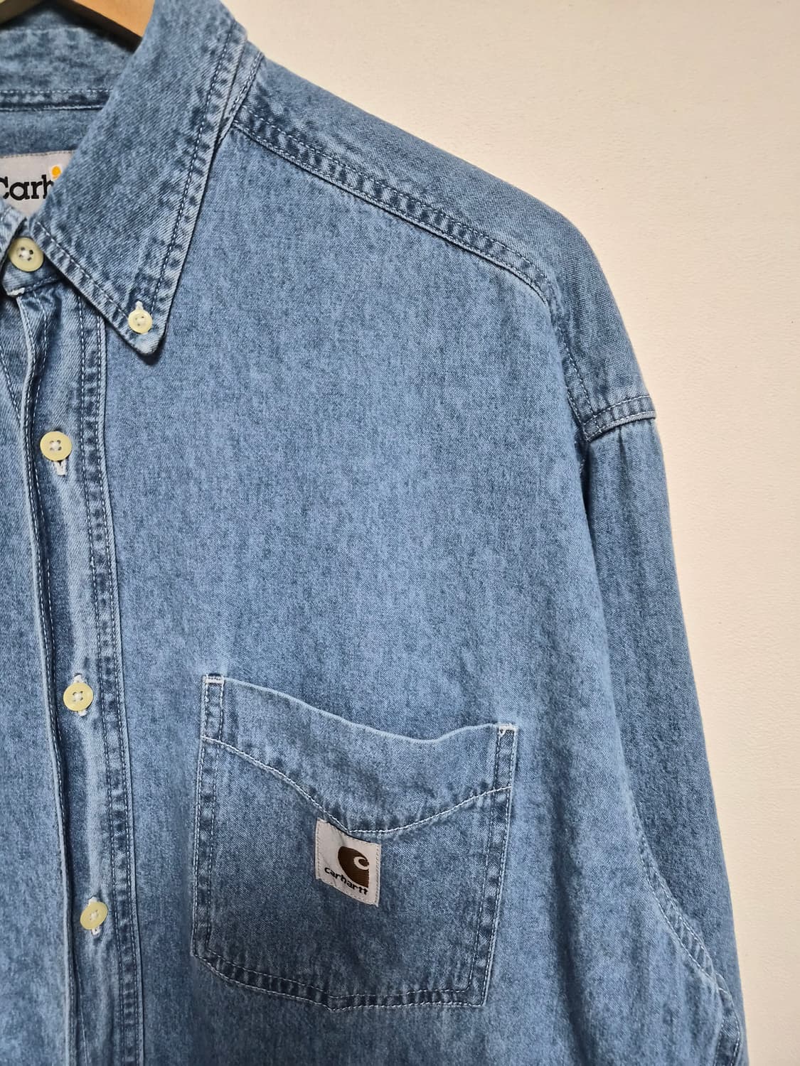 칼하트Carhartt 데님 셔츠 L - S257 상품이미지3