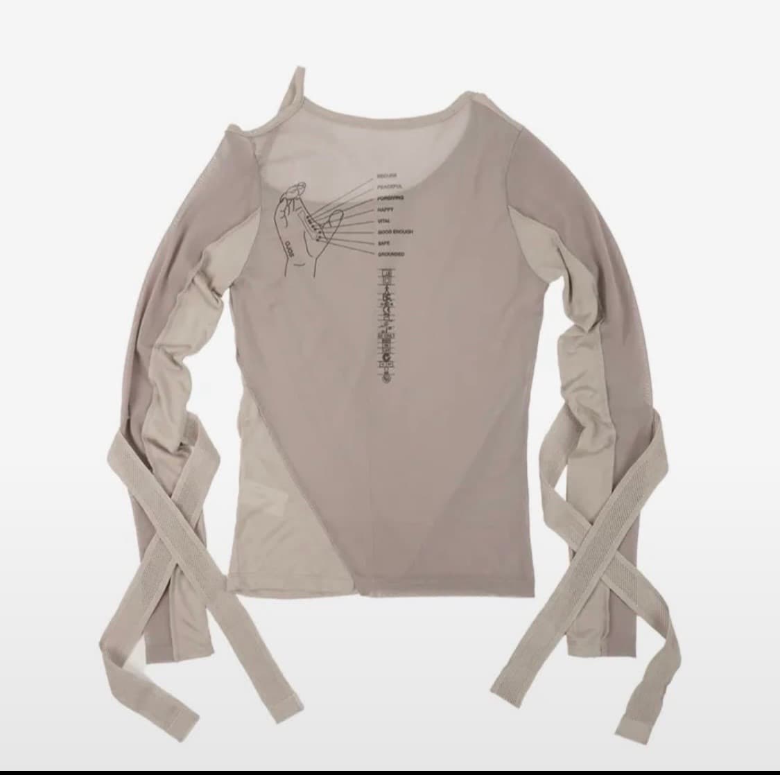 오호스 ojos 매쉬드 벤디지 티 브라운 상품이미지2