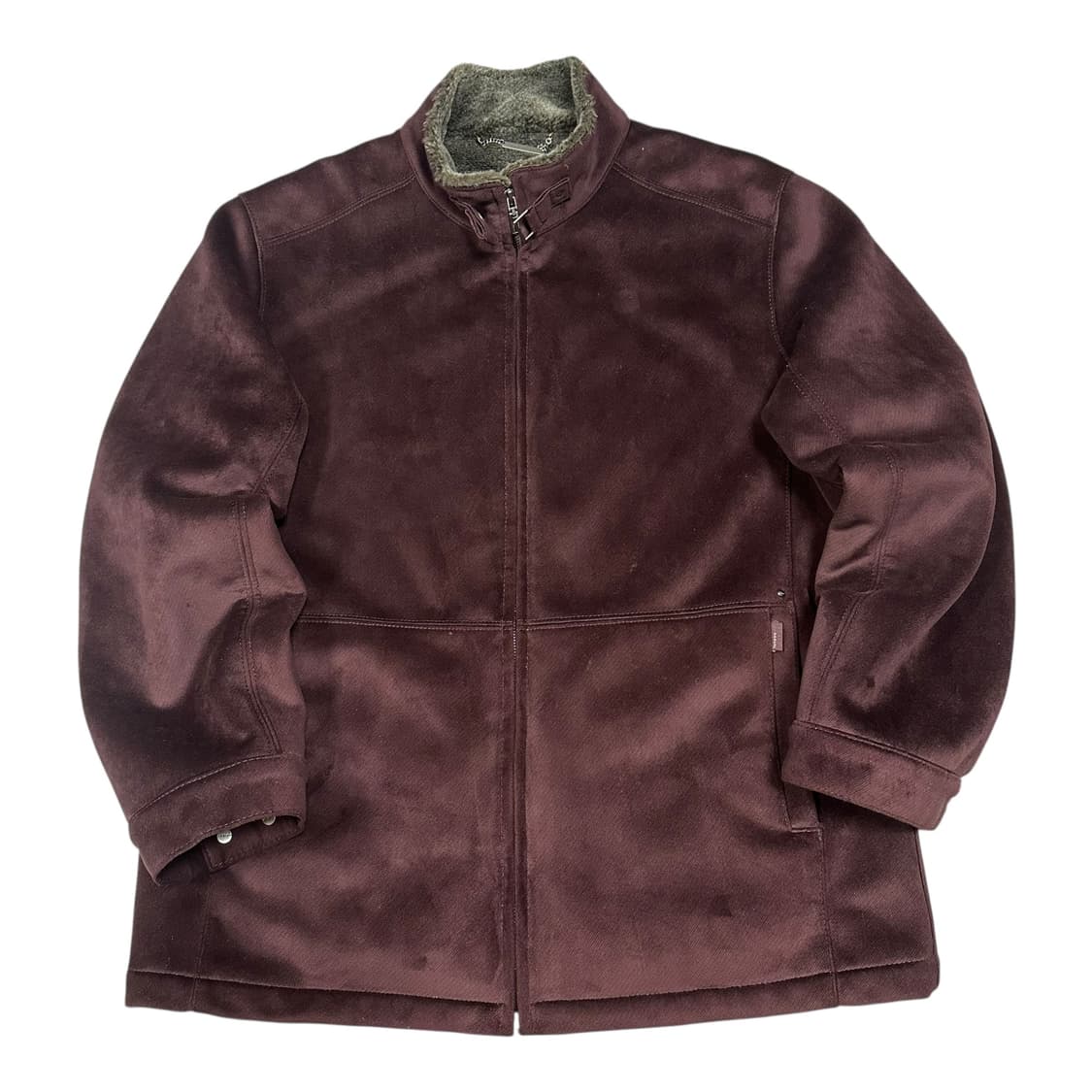 ✨ (바배) 인디안 스웨이드 버클 안감털 집업 자켓  상품이미지1