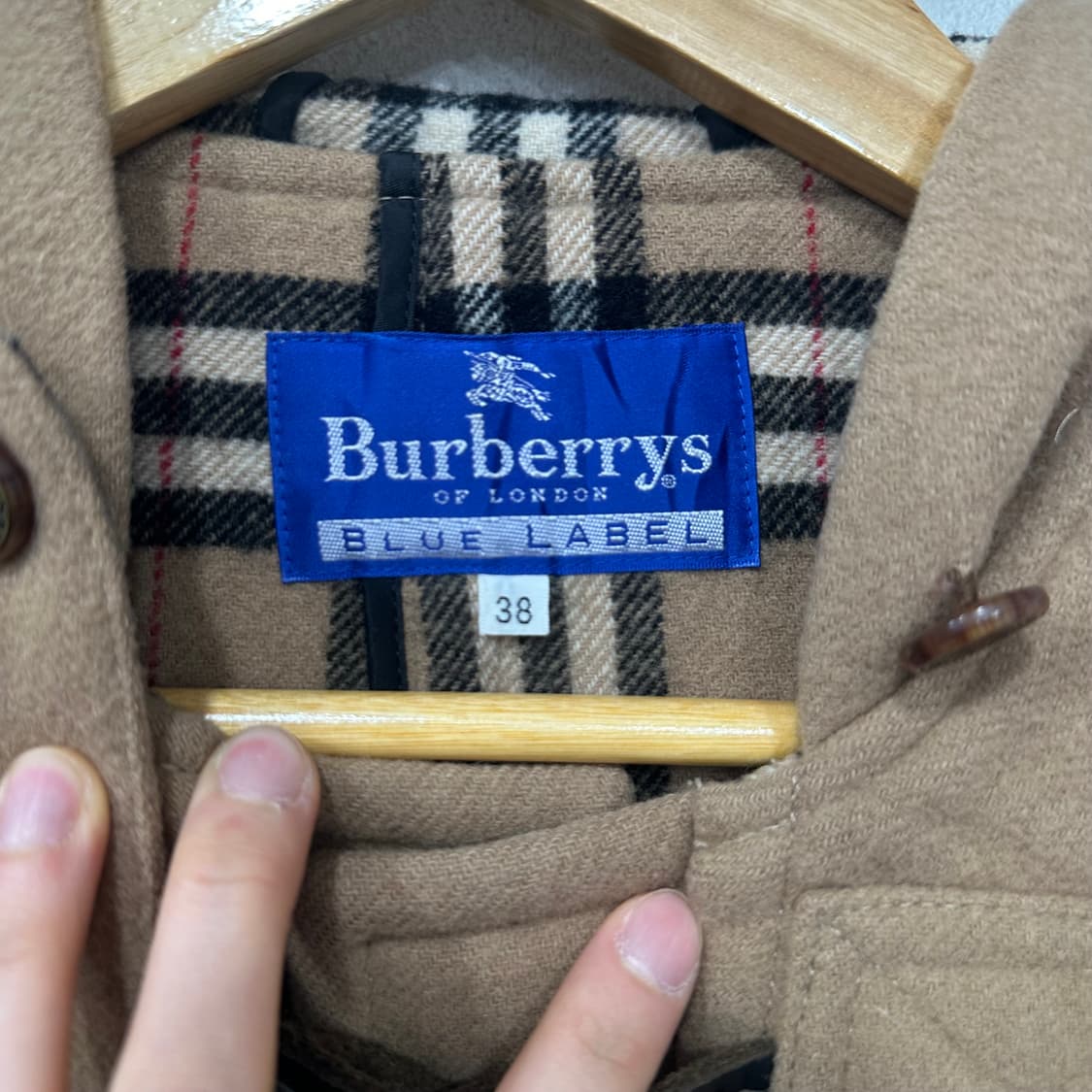 버버리 블루라벨 더플코트 상품이미지3