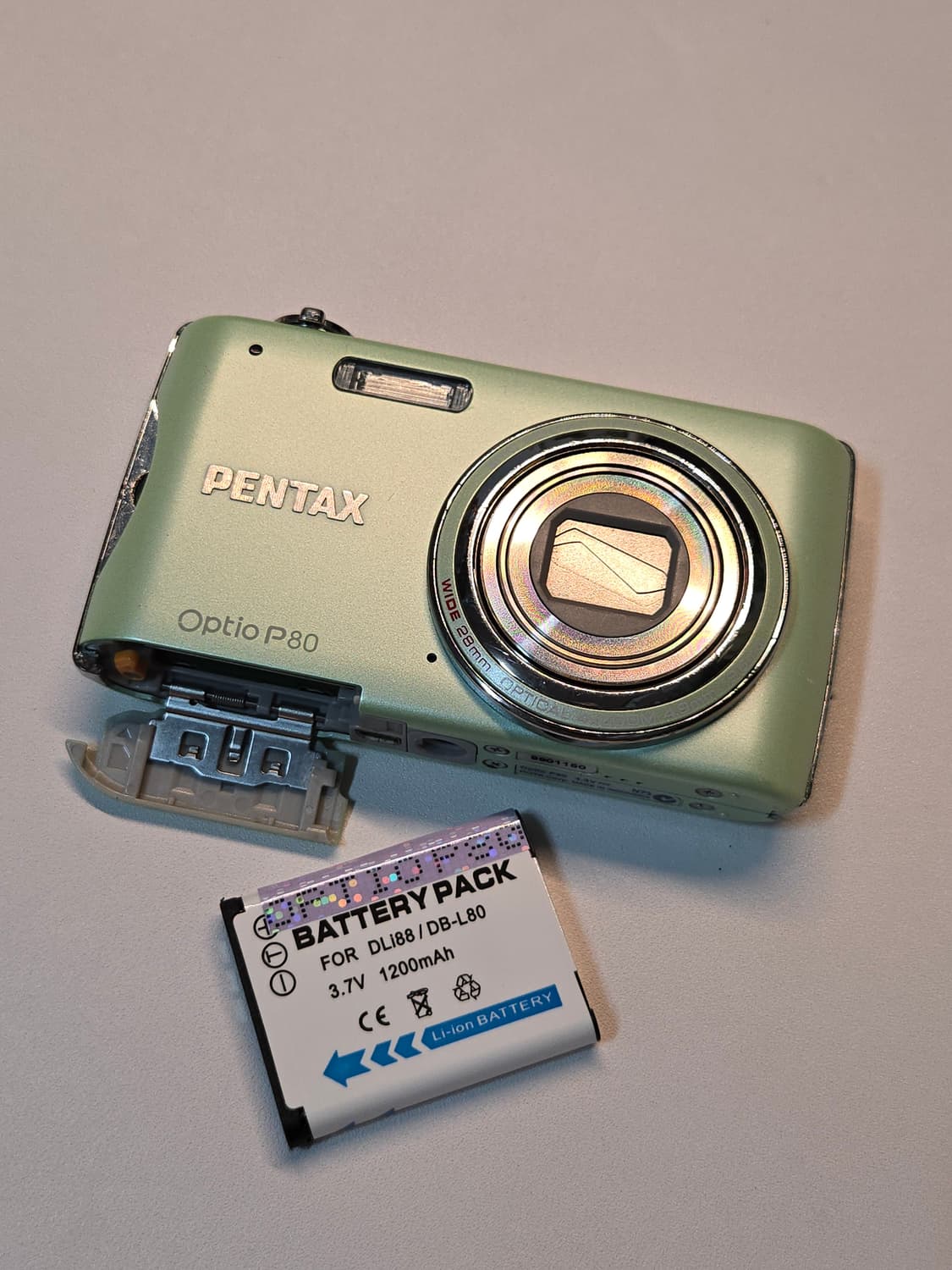 펜탁스 옵티오 p80 optio 멜론 그린 빈티지디카 상품이미지1