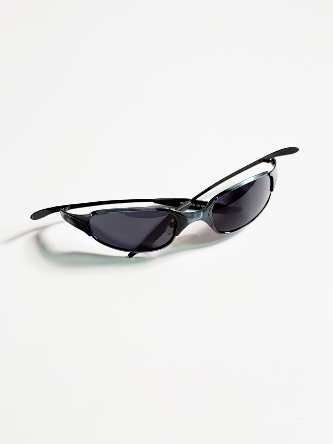 90s FIRE GAS 메탈릭 스포티 오벌 프레임 빈티지 선글라스 상품이미지2