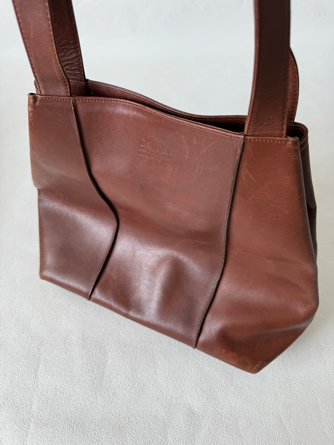 Pre owned 레더 숄더백(안감 얼룩) 상품이미지6