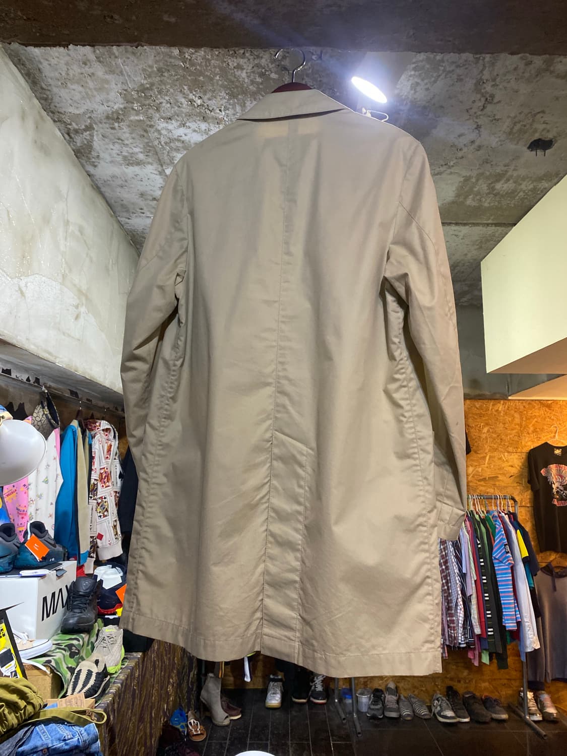 Burberry  버버리 베이지 컬러 롱 자켓 95 상품이미지5