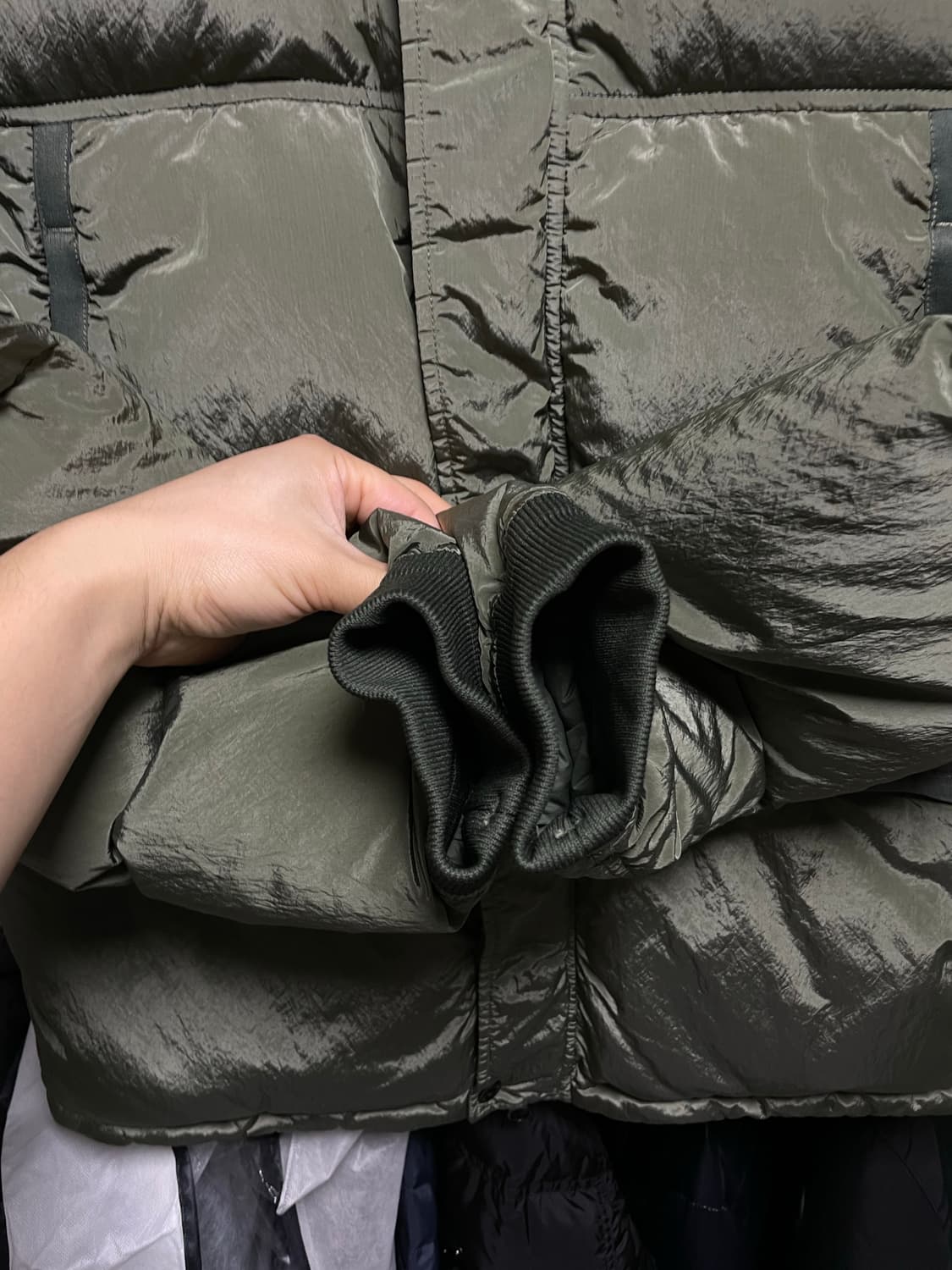 [M사이즈] 21FW 스톤아일랜드 나일론 메탈 다운 패딩 자켓 상품이미지4