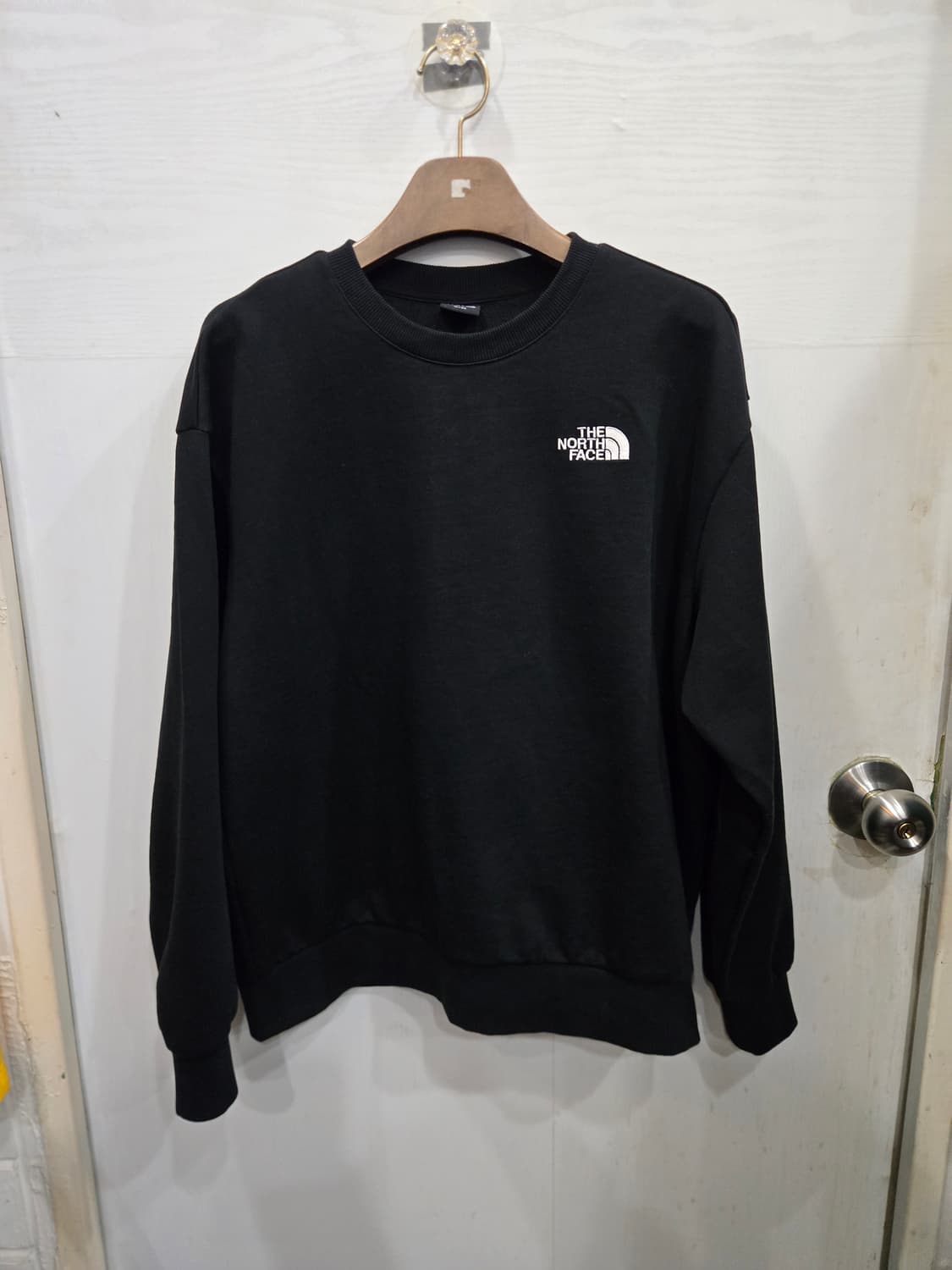 M,95 )) THE NORTH FACE 노스페이스 맨투맨! 블랙&화이트 상품이미지1