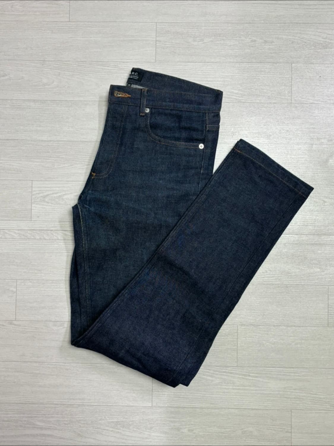 아페쎄 쁘띠 스탠다드 진 생지 데님 상품이미지3