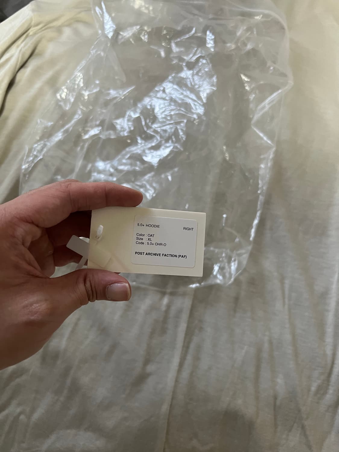 (XL) PAF 5.0+ 후디 라이트 오트 컬러 상품이미지3