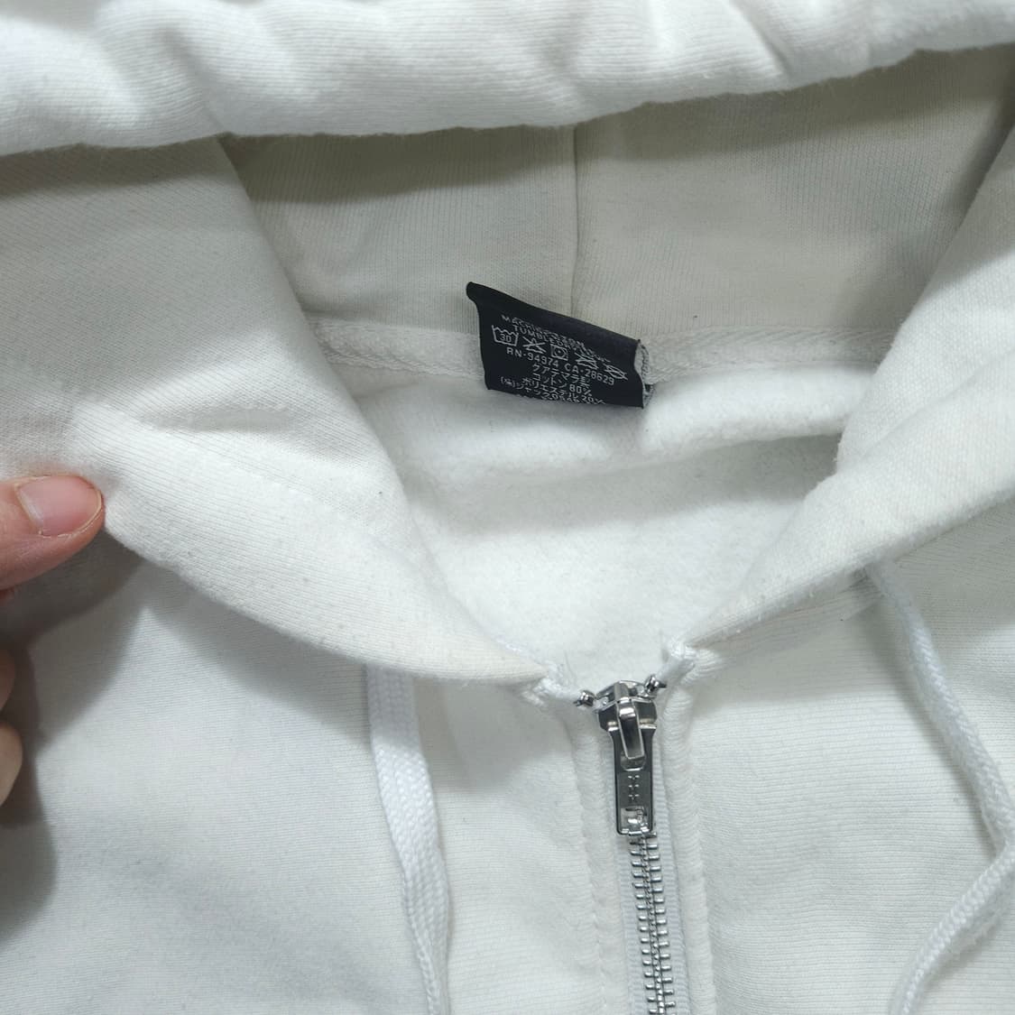 스투시 빅스탁로고 후드 집업 S 상품이미지10