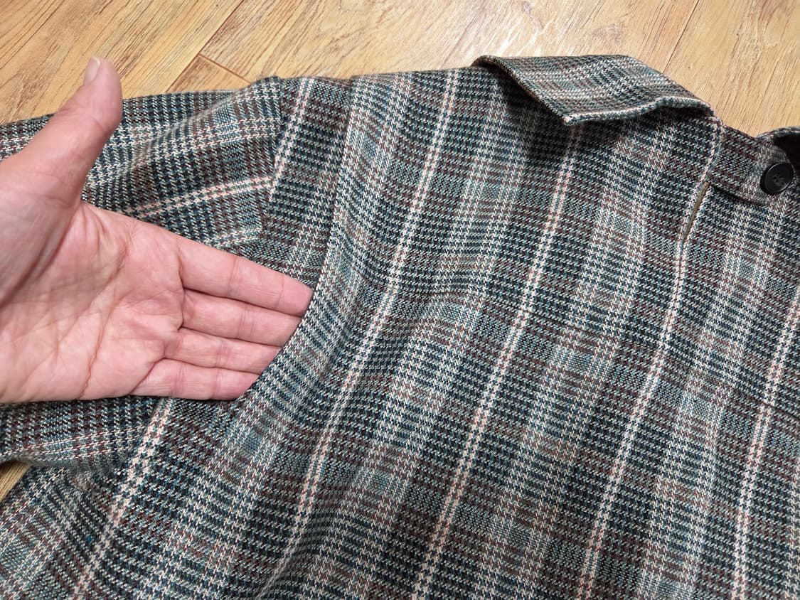 세컨플로어(2nd floor) 체크 셔츠자켓 프리사이즈 상품이미지8