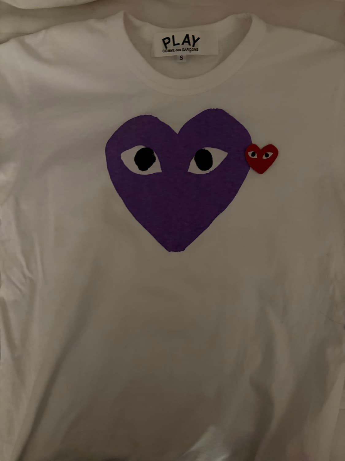 꼼데 플레이 반팔티 상품이미지1